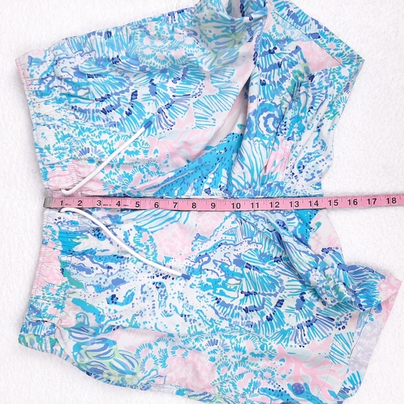 Lilly Pulitzer Mens Capri Trunk Sink or Swim shorts beach pool preppy resortwear - Picture 7 of 11